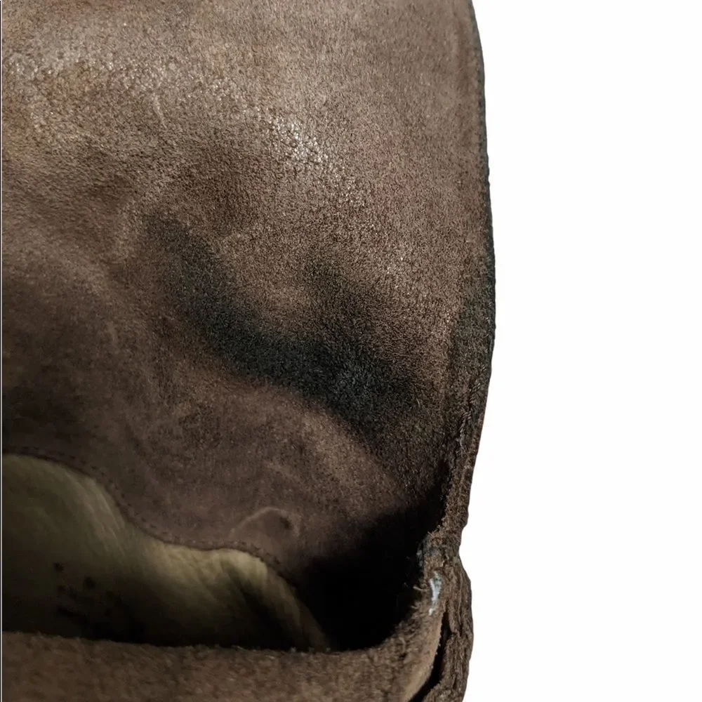 FRYE Shirley Over the Knee Leather Boots 6
